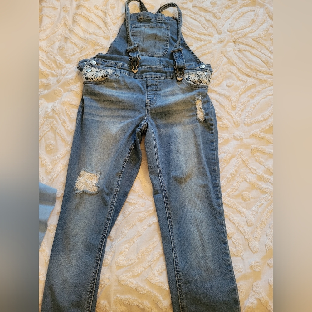 Girls Overalls Sz 12